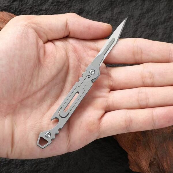 Mini Knife Pocket Knife Open Courier Pocket Open Box Keychain Knives